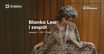 Plakat wydarzenia:  Blanka Lea i zespół 